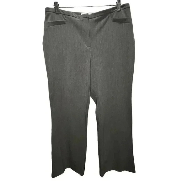 Chico's Women's Dress Pants‎ Short Gray Tailored Fit Size 2 - Picture 1 of 5